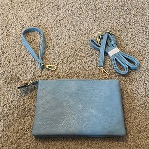Blue purse/clutch